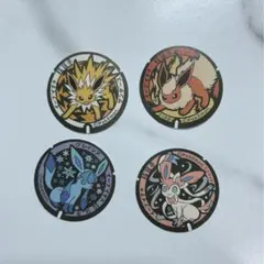 ☆ポケモン ポケふた 缶バッジ イーブイ ブイズ ブラッキー ニンフィア ☆ポケモン ポケふた 缶バッジ イーブイ ブイズ ブラッキー