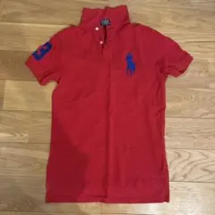 Polo by Ralph Lauren 赤 ポロシャツ カスタムフィット