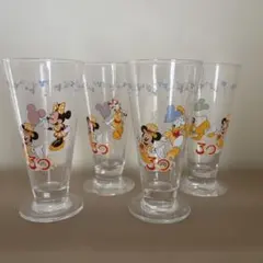 【中古】◆TDR限定グッズ◆30周年記念 グラス 4個セット