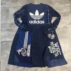 kaya modellyリメイク adidas originals ジャージ kaya modellyリメイク adidas originals ジャージ - メルカリ