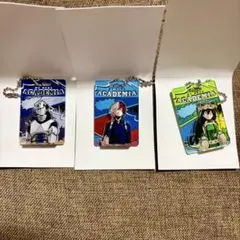 僕のヒーローアカデミア パッケージ風キーチェーンコレクション 第1弾 3点セット