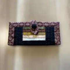 ハンドメイド マルチケース パッチワーク 刺し子