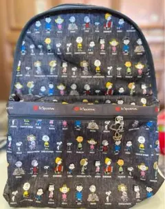 【新品】LeSportsacレスポートサック リュック　バックパック　スヌーピー