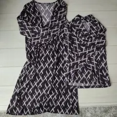 お得セット LAURA ASHLEY 7分袖膝丈ワンピース サイズ7&ブラウス