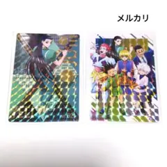 HUNTER × HUNTER 銀だこ イルミ シークレット カード ホロ 2枚