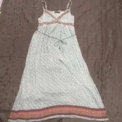 【PAGE BOY】キャミソールワンピース　ミントグリーン