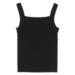 eimy istoire シンプルリブタンクトップ （BLACK）のサムネイル