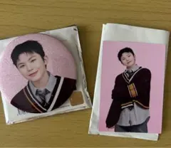 seventeen holiday 缶バッジ　トレカ　ウジ