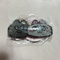 ンめねこ　うすくろ　ラインストーンマスコット