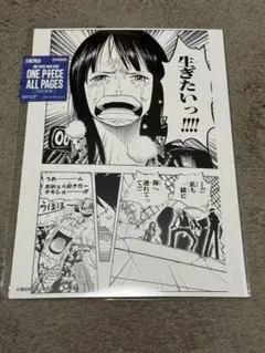 ONE PIECE ALL PAGES ロビン エニエスロビー編 2枚セット - メルカリ