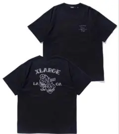 XLARGE エクストララージ 半袖Tシャツ ブラックLsize