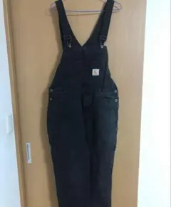 Carhartt ブラックオーバーオールのサムネイル