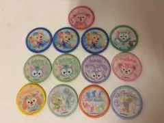 東京ディズニーシー 20周年 ダッフィーアンドフレンズ ワッペン 13個セット