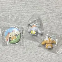 シナモロール くら寿司 ストラップ 缶バッジ