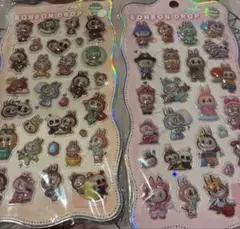 新品未使用 らぶぶ ボンボンシール ドロップシール シール ぷくぷく　2枚