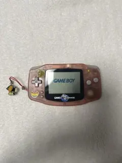 ゲームボーイアドバンス クリアピンク 本体