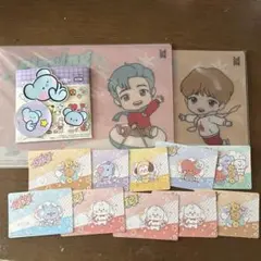タイニータン BT21 ステッカー シート