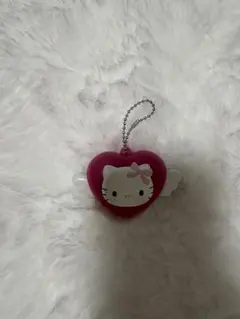 ハート型キティちゃんキーホルダー