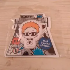 ハイキュー　キャラポコステッカー　月島蛍