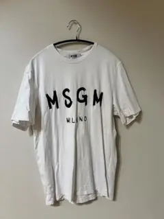 MSGM ロゴプリント Tシャツ