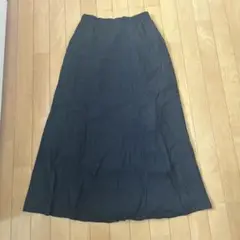 レプシム　黒　ロングスカート