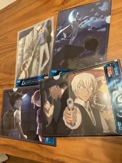 名探偵コナン 一番くじ L賞 クリアファイル4枚セット