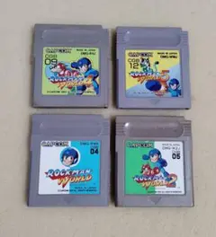 ゲームボーイ ロックマンワールド 4点セット