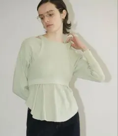 LAYRED BUSTIER THERMAL TOPS CLANE
