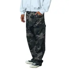 エクストララージ ワイドペインターパンツ CAMO-W34