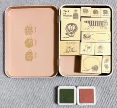 リサ・ラーソンのスタンプセット 木製