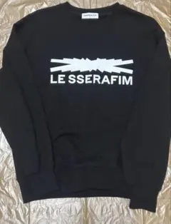 LE SSERAFIM ブラック スウェット