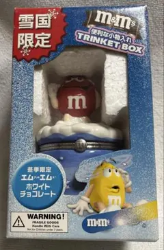 【4455】m&m's 雪国限定 トリンケットボックス