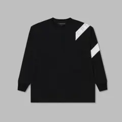CRONOS クロノス 長袖Tシャツ ロンT 黒 白 XL 新品 □新品 CRONOS ストレッチ ロンT ロングスリーブ Tシャツ