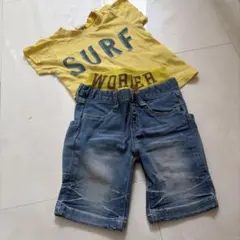 値下JUNK STORE Tシャツ ハーフパンツ セット 90cmのサムネイル