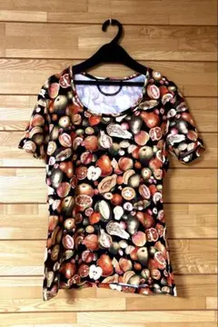 限定特価 マドモワゼルノンノン 90's日本製 フルーツ柄Tシャツのサムネイル