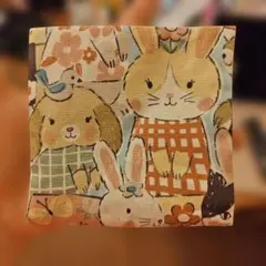 ふわふわガーゼハンカチ⭐️ユキエモン☆ボタニカルフラワー☆fuwara