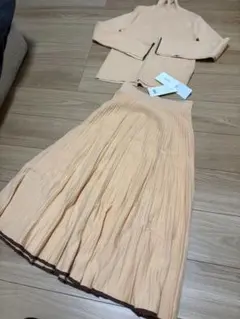 最終値下げ　新品 Mila Owen セットアップ ニット スカート