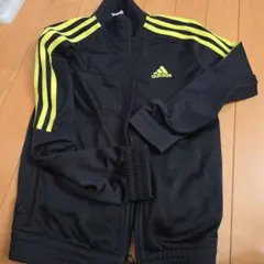 緊急値下げ 即日発送 adidas 黒/黄色 ジャージ 140