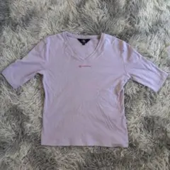 Calvin Klein 半袖Tシャツ パープル Mサイズ レディースのサムネイル
