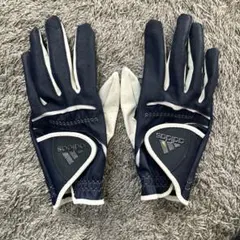 アディダス　adidas ゴルフ レディース グローブ ネイビー 19 両手