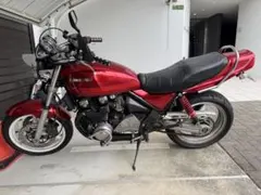 カワサキ バイク車体 ワインレッド ゼファー400 - メルカリ