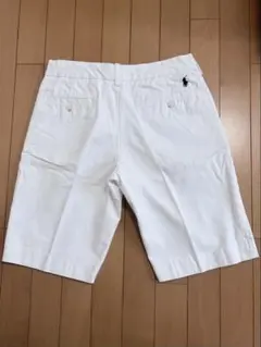 ラルフローレン　ホワイト ショートパンツ メンズ、レディース　ゴルフのサムネイル