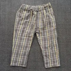Right-on MPS チェック柄 ロングパンツ 105cm