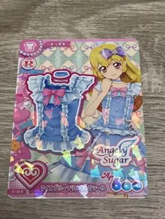 アイカツアンコール　アイスブルーフリルキャミソール　星宮いちご　E1-05R