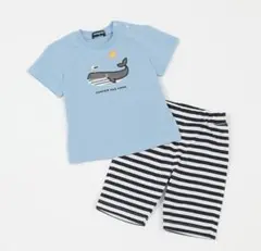kladskap 新品　クジラ半袖Tシャツセットアップ　110