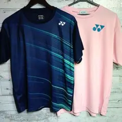 YONEX　シャツ　２枚　Ｌ　М　ユニセックス