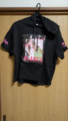 SALISA GIRL フード付きTシャツ 150cm 黒