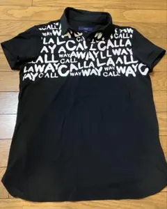 Callaway ブラック ポロシャツ M