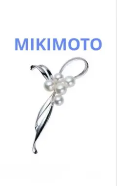 美品】MIKIMOTO パール 5P ブローチ シルバー 89 - メルカリ