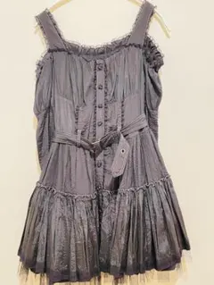 即購入⭕️ フリル付きミニワンピース